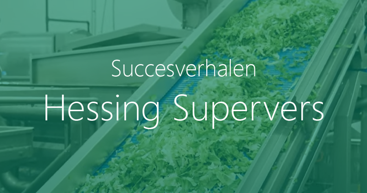 Hessing Hessing Supervers: een tevreden Foodware 365-klant